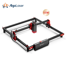 NEW AlgoLaser High Power Mini Laser Engraver 40x40CM Carving Area DIY Laser Engraver Metal Cutting CNC Laser with App Control (Color: DIY-KIT-5W)